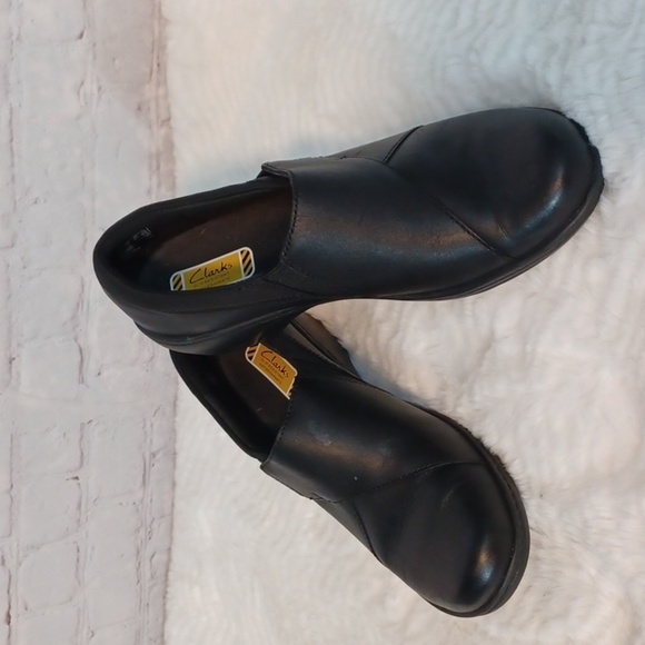 Clark's Woman's Black Casual Comfort Shoes‎ sz 8 .5 M - Picture 3 of 9